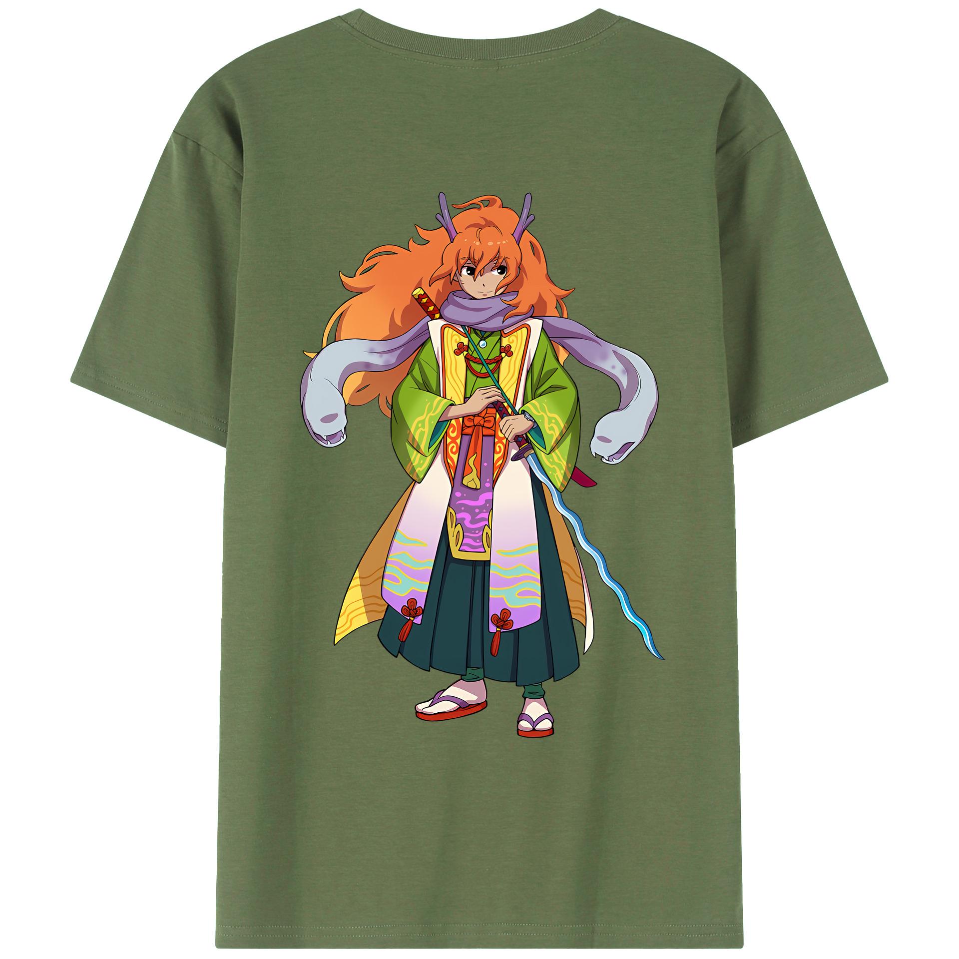 （画像用） 妖怪ウォッチ Yo-kai Watch 綿100％ メンズ半袖Tシャツ（バックプリント） 通気性